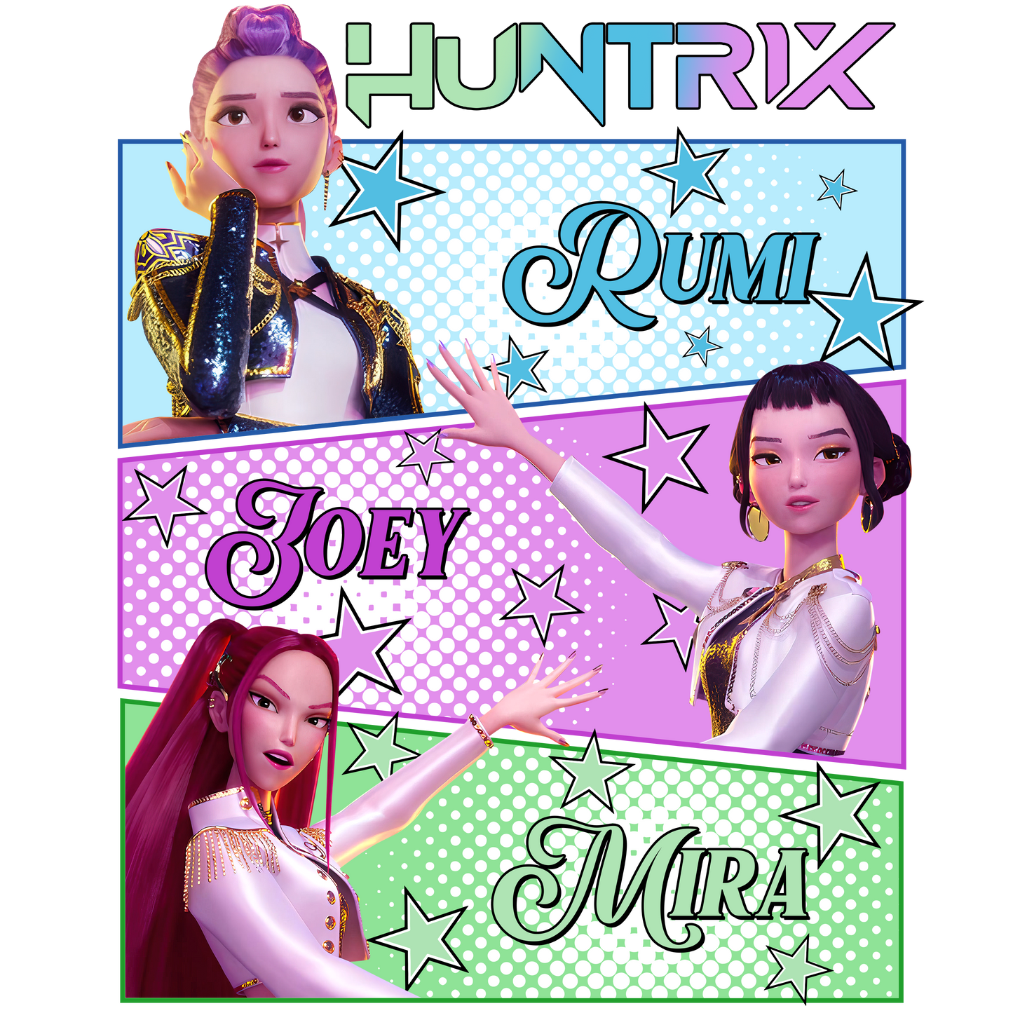 Personalised K-Pop Demon Hunters PJs | 100% Cotton Pastel Pink & Purple Kids Pyjamas