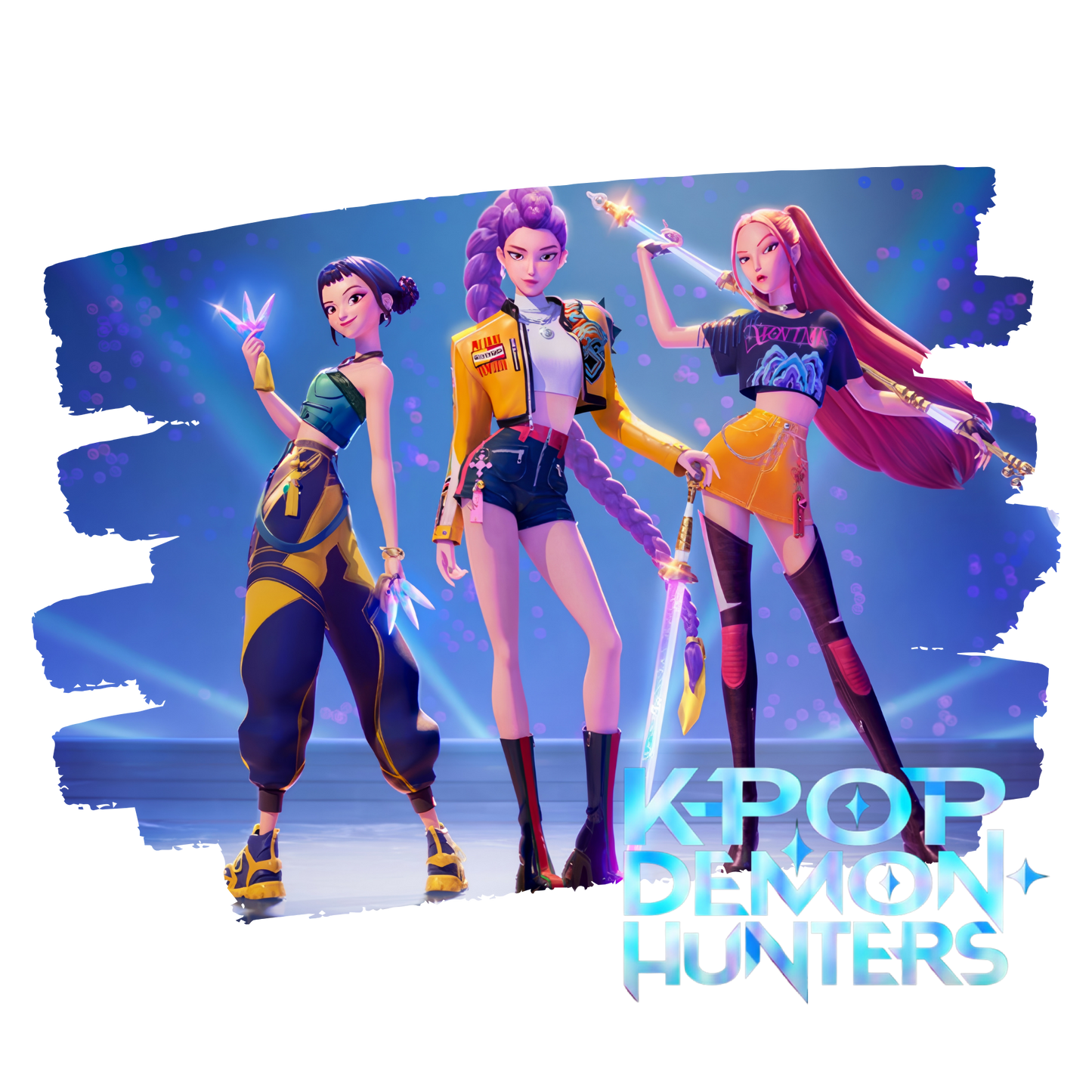 🌟 K-Pop Demon Hunters: Personalised T-Shirt