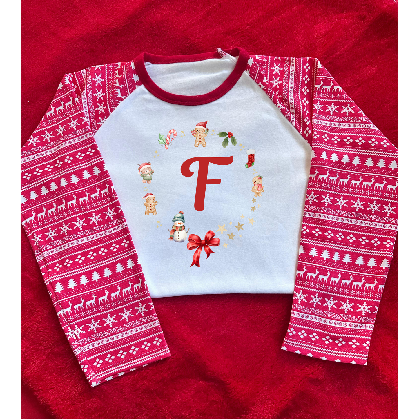 👨‍👩‍👧‍👦 Personalised Family Christmas Pyjamas, 100% Cotton Matching PJs